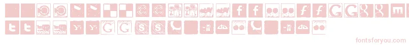 More about Social Manual Font Social Manual Font – Pink Fonts on White Background
