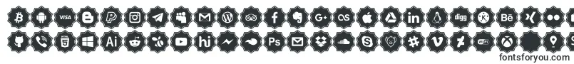 Czcionka social media pro – czcionki do logo