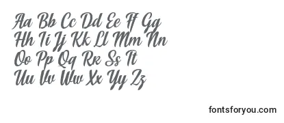 Schriftart Soe Font by Situjuh 7NTypes