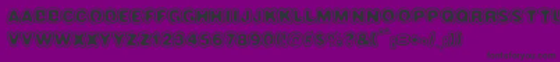 SOFT ADDICTIONS Font – Black Fonts on Purple Background