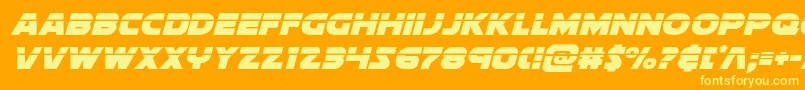 Lisätietoja soloistlaserital1-fontista soloistlaserital1-fontti – keltaiset fontit oranssilla taustalla