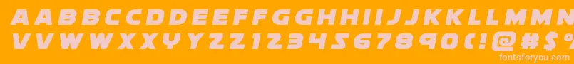 fuente soloisttitle1 – Fuentes Rosadas Sobre Fondo Naranja