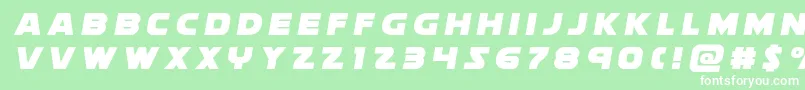 soloisttitle1 Font – White Fonts on Green Background