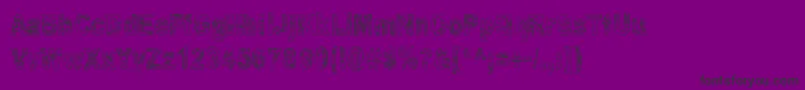 Więcej informacji o czcionce Some Distant Memory Czcionka Some Distant Memory – czarne czcionki na fioletowym tle