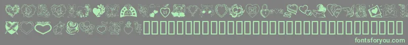 More about Someone Special Font Someone Special Font – Green Fonts on Gray Background