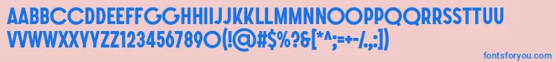 Más sobre la fuente SONGER G Bold fuente SONGER G Bold – Fuentes Azules Sobre Fondo Rosa