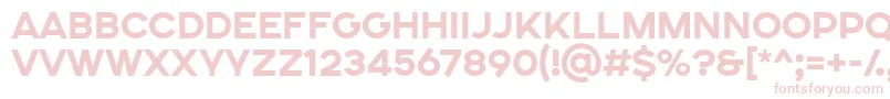 SONGER SE ExtraBold Font – Pink Fonts on White Background