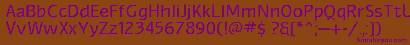 Подробнее о шрифте Myndrain Шрифт Myndrain – фиолетовые шрифты на коричневом фоне