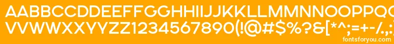 More about SONGER SE Medium Font SONGER SE Medium Font – White Fonts on Orange Background