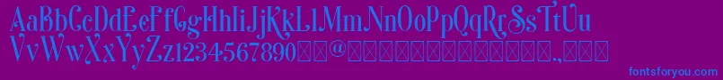 Lisätietoja Sonia-fontista Sonia-fontti – siniset fontit violetilla taustalla