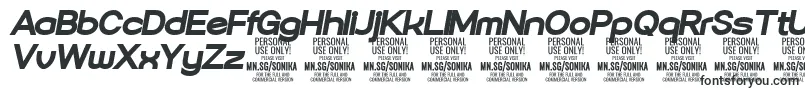 Шрифт Sonika Bl Ita PERSONAL – бесплатные шрифты