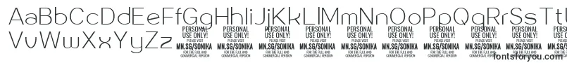 Sonika Th PERSONAL Font – Fonts for Google Chrome