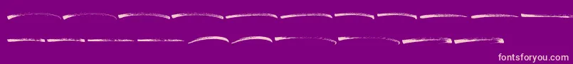 Sophiet Swash-Schriftart – Rosa Schriften auf violettem Hintergrund
