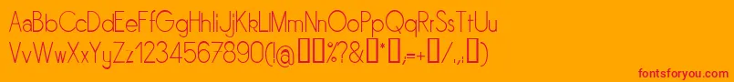 Подробнее о шрифте SORNL    Шрифт SORNL    – красные шрифты на оранжевом фоне