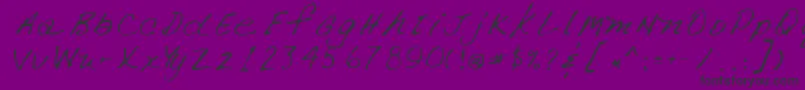 Más sobre la fuente Lehn266 fuente Lehn266 – Fuentes Negras Sobre Fondo Morado