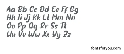 Czcionka Sotis Italic Font by 7NTypes