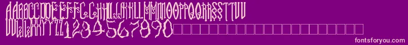 fuente soul reaver – Fuentes Rosadas Sobre Fondo Morado