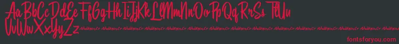 Más sobre la fuente Southbeach Demo fuente Southbeach Demo – Fuentes Rojas Sobre Fondo Negro