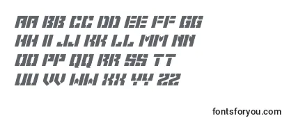 フォントSpace Cadets Italic