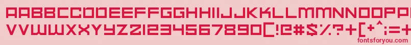 More about Space Madness Font Space Madness Font – Red Fonts on Pink Background