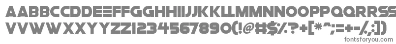 Шрифт Space Quest – серые шрифты на белом фоне