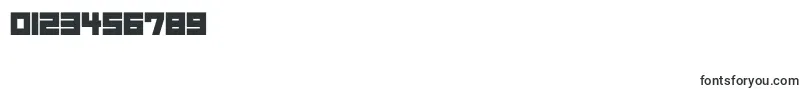 Space Squadron Font – Fonts for Numbers and Digits