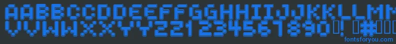 Más sobre la fuente SPACEBOY fuente SPACEBOY – Fuentes Azules Sobre Fondo Negro