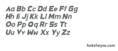 SpaceCapitan Italic Font