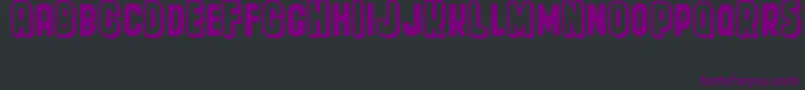 Подробнее о шрифте Spacecard Шрифт Spacecard – фиолетовые шрифты на чёрном фоне