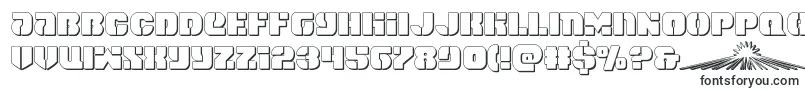 fuente spacecruiser3d – Fuentes para logotipos