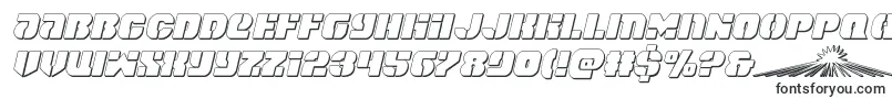 Шрифт spacecruiser3dital – фигурные шрифты