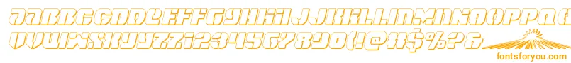 spacecruiser3dital Font – Orange Fonts