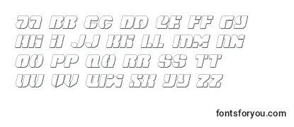 Spacecruiser3dital Font