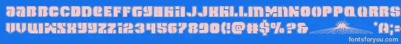 fuente spacecruiseracad – Fuentes Rosadas Sobre Fondo Azul