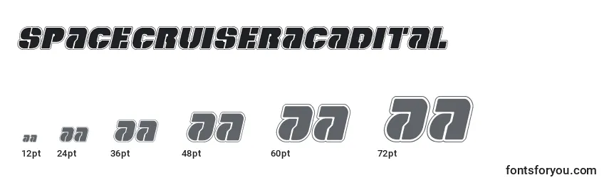 Spacecruiseracadital Font Sizes