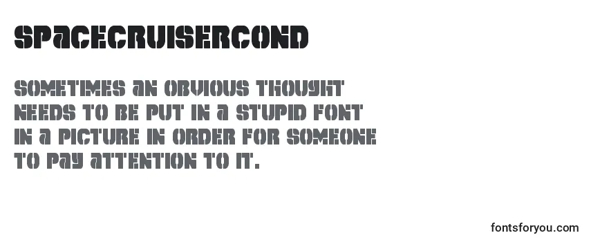 Spacecruisercond Font