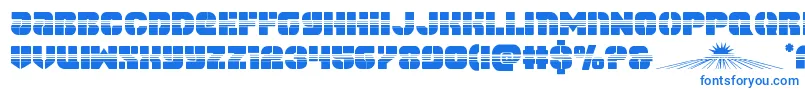 spacecruiserhalfフォントについての詳細 フォントspacecruiserhalf – 青いフォント