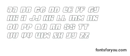 Review of the Spacecruiseroutital Font