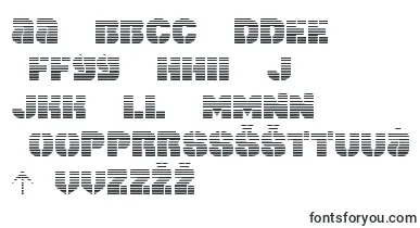 spacecruiserscan font – latvian Fonts