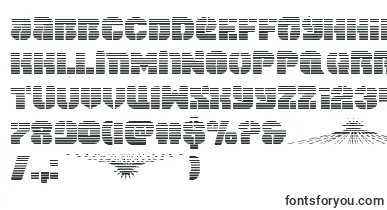 spacecruiserscan font – Very Narrow Fonts