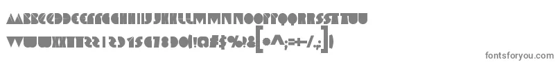Шрифт SpaceMelons – серые шрифты на белом фоне