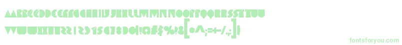 SpaceMelons Font – Green Fonts on White Background