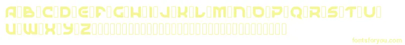 SpaceSurfer Demo-Schriftart – Gelbe Schriften