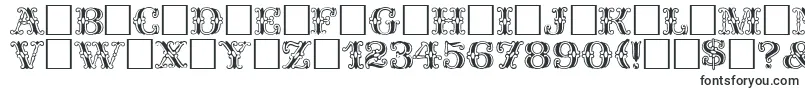 Шрифт Spatz Plain – шрифты заглавными буквами