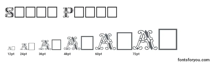 Spatz Plain Font Sizes
