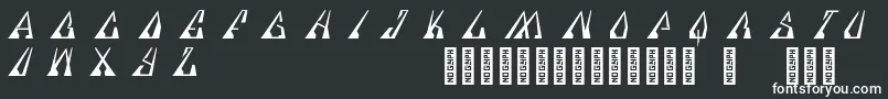 Specere Regular Font – White Fonts on Black Background