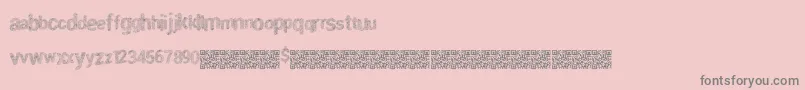 More about SpecialThird Font SpecialThird Font – Gray Fonts on Pink Background