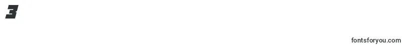 フォントSpeed Freaks Italic – フォント数字3