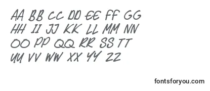 Speedy Marker Font