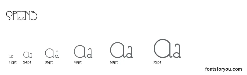 SPEEN3   (141620) Font Sizes